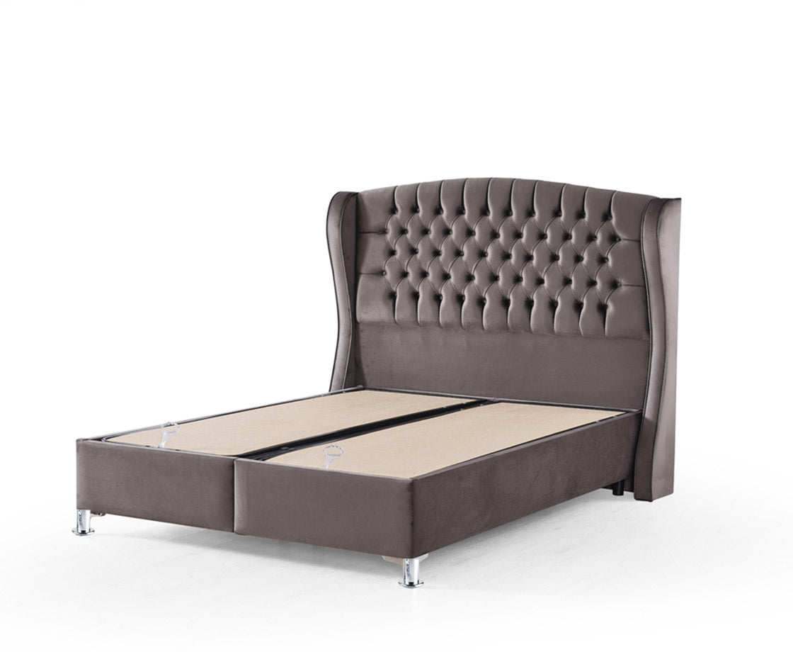 Venus 4ft6 Double Ottoman Bed Pack - Grey | Sand