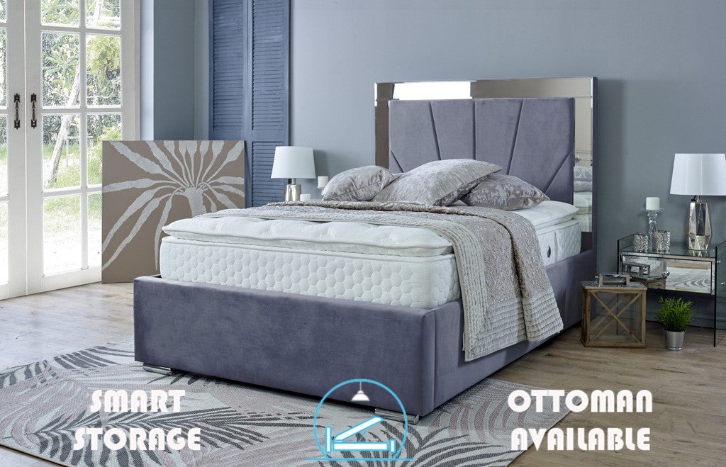 Aurora 3ft Single Bed Frame- Naples Sand