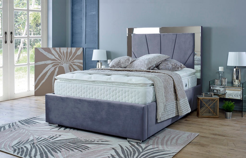 Aurora 3ft Single Bed Frame- Naples Sand