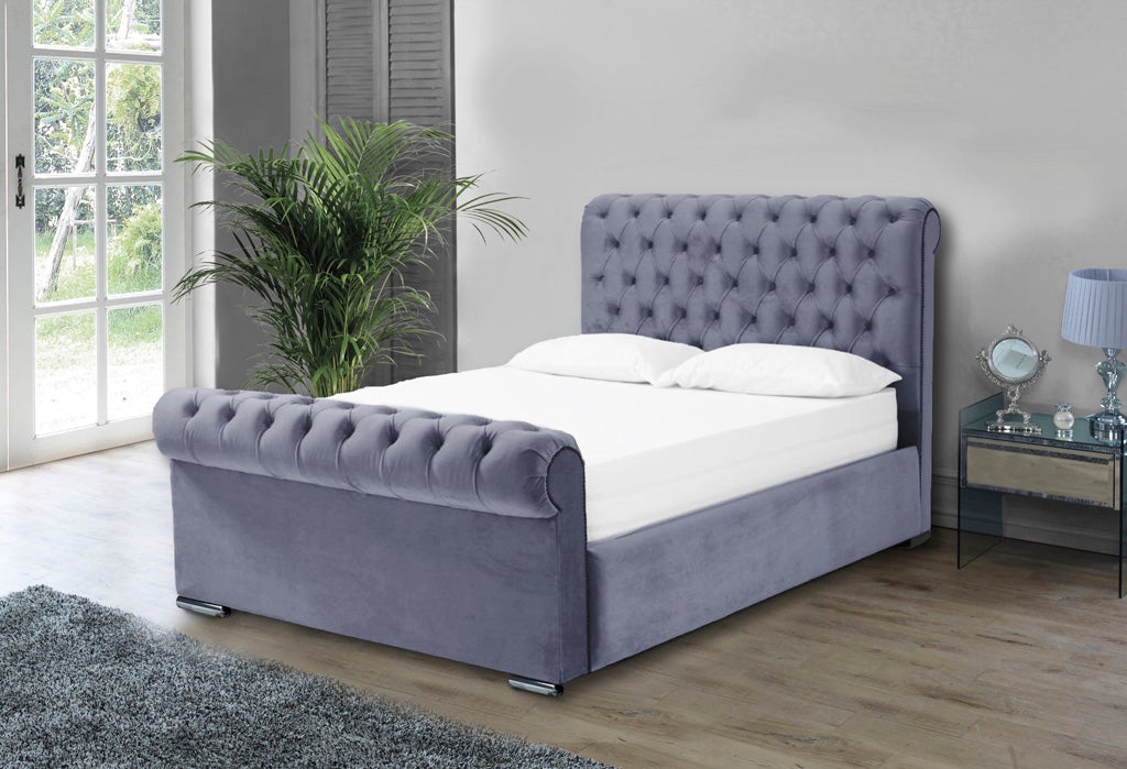 Benito 4ft 6 Bed Frame- Naples Sand