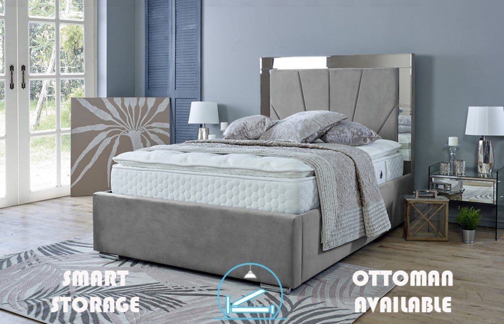 Aurora 3ft Single Bed Frame- Naples Sand