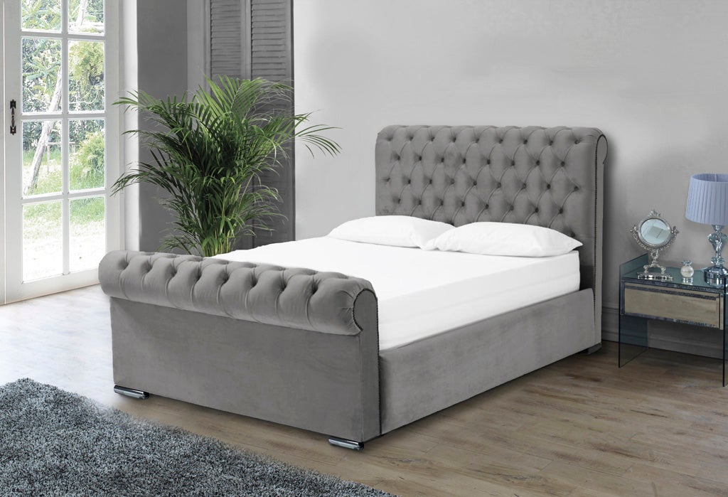 Benito 4ft 6 Bed Frame- Naples Sand