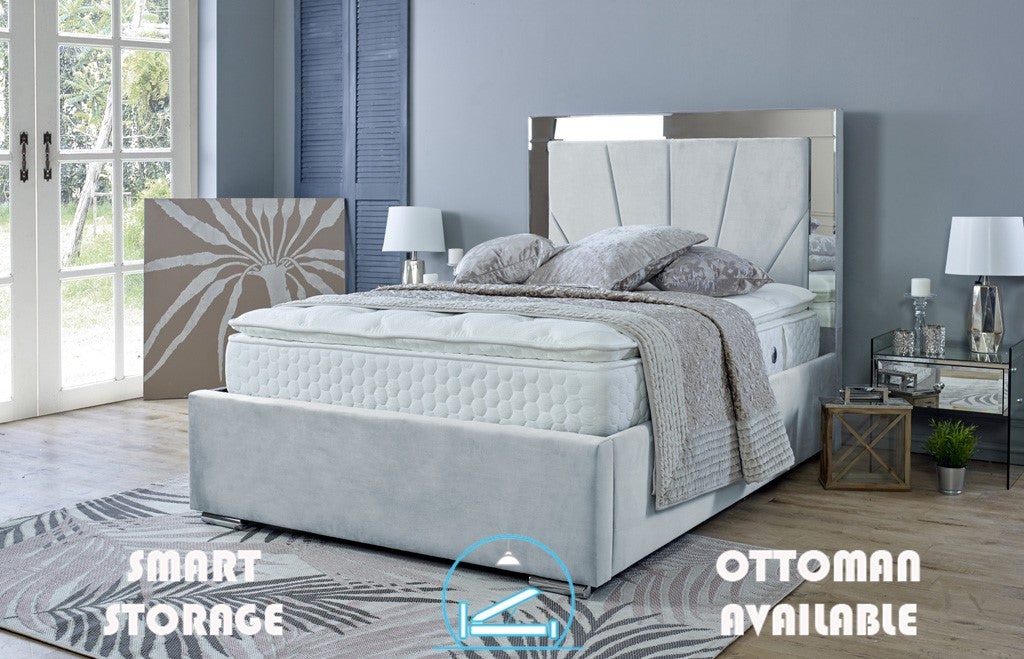 Aurora 3ft Single Bed Frame- Naples Sand
