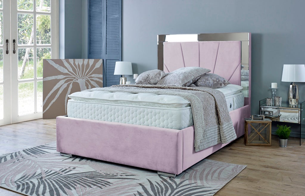Aurora 3ft Single Bed Frame- Naples Grey