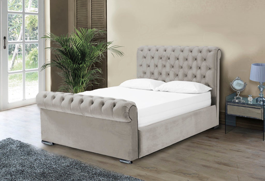 Benito 4ft 6 Bed Frame- Naples Sand