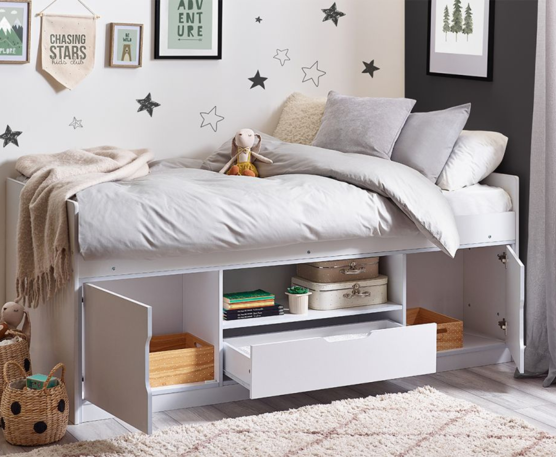 Kids low cabin shop bed