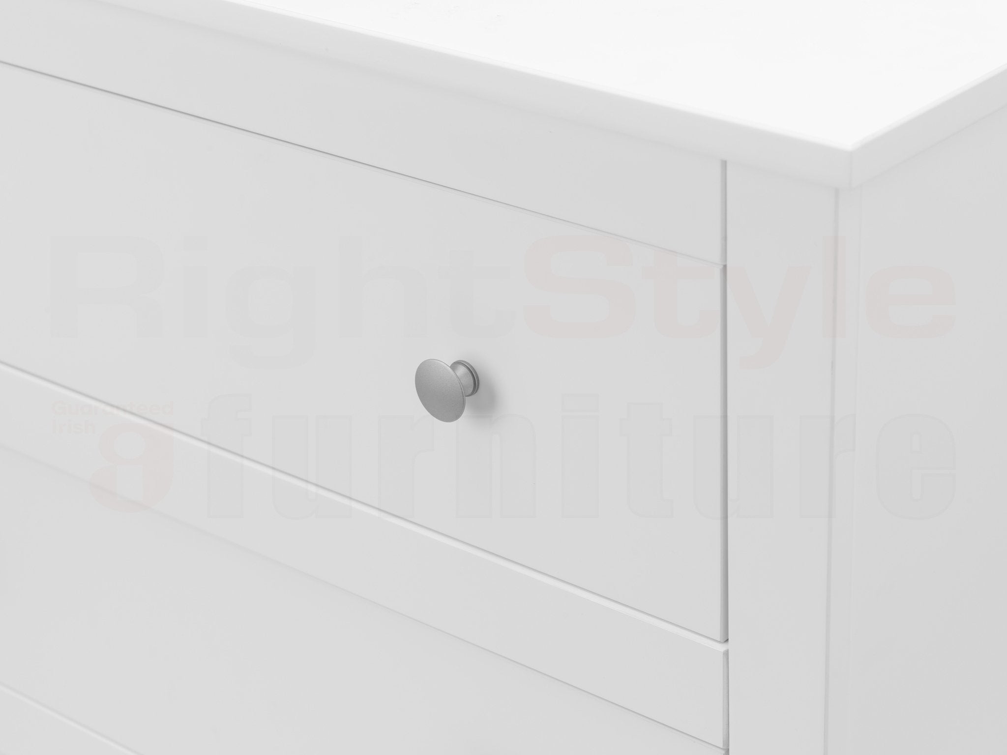 Bradley 4 Drawer Chest - Surf White