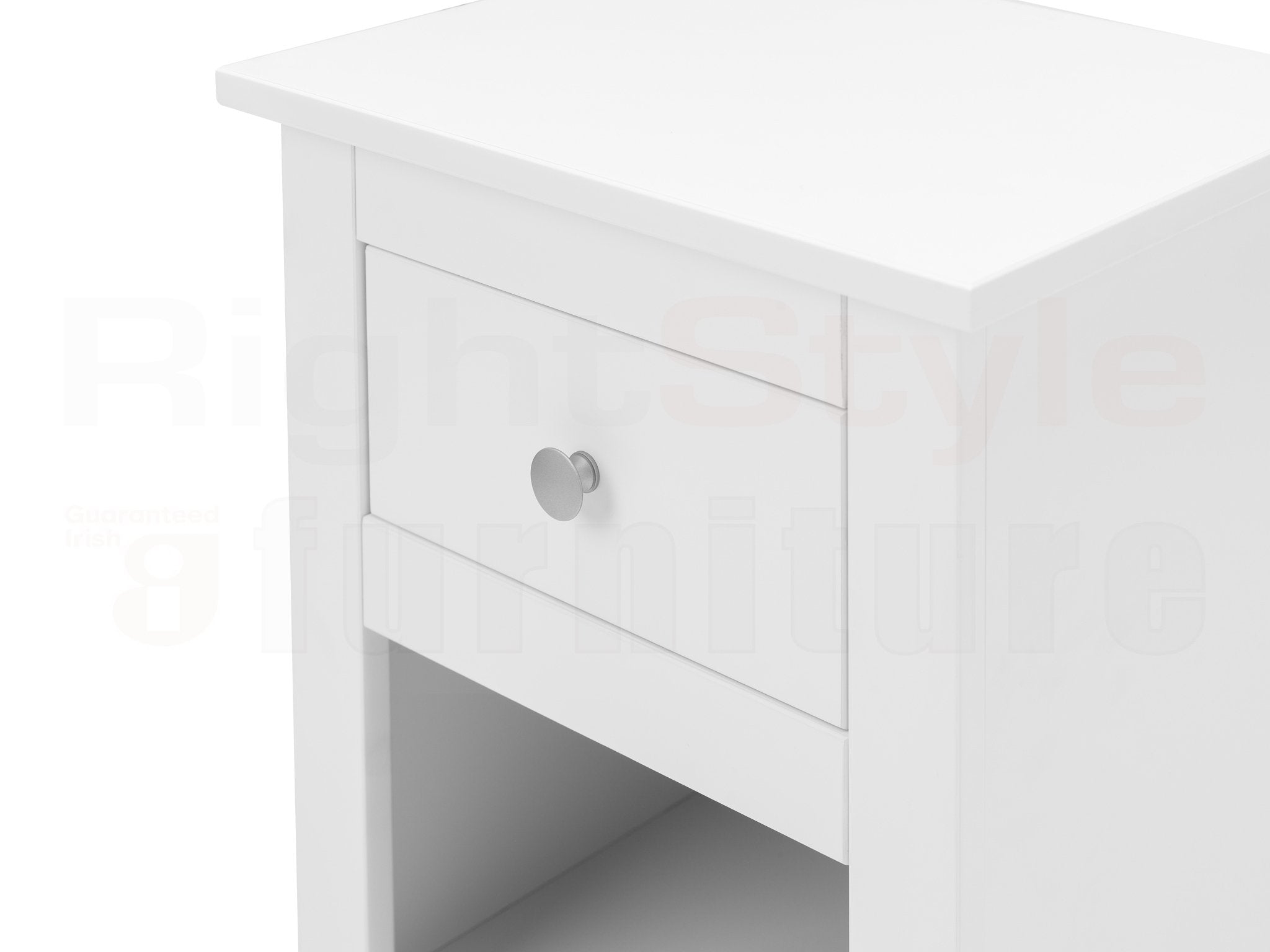 Bradley Bedside - Surf White