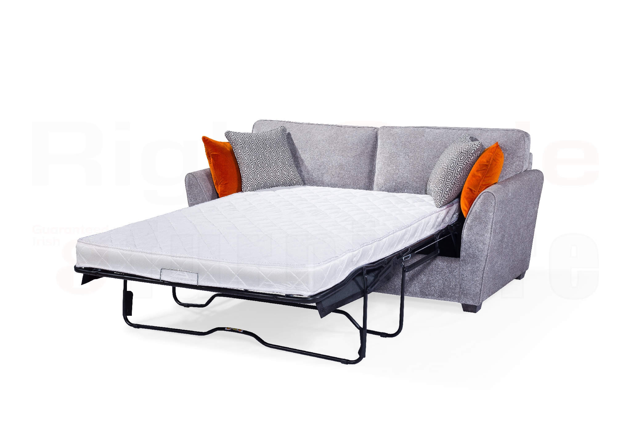 Capri Sofa Bed Frame, Silver