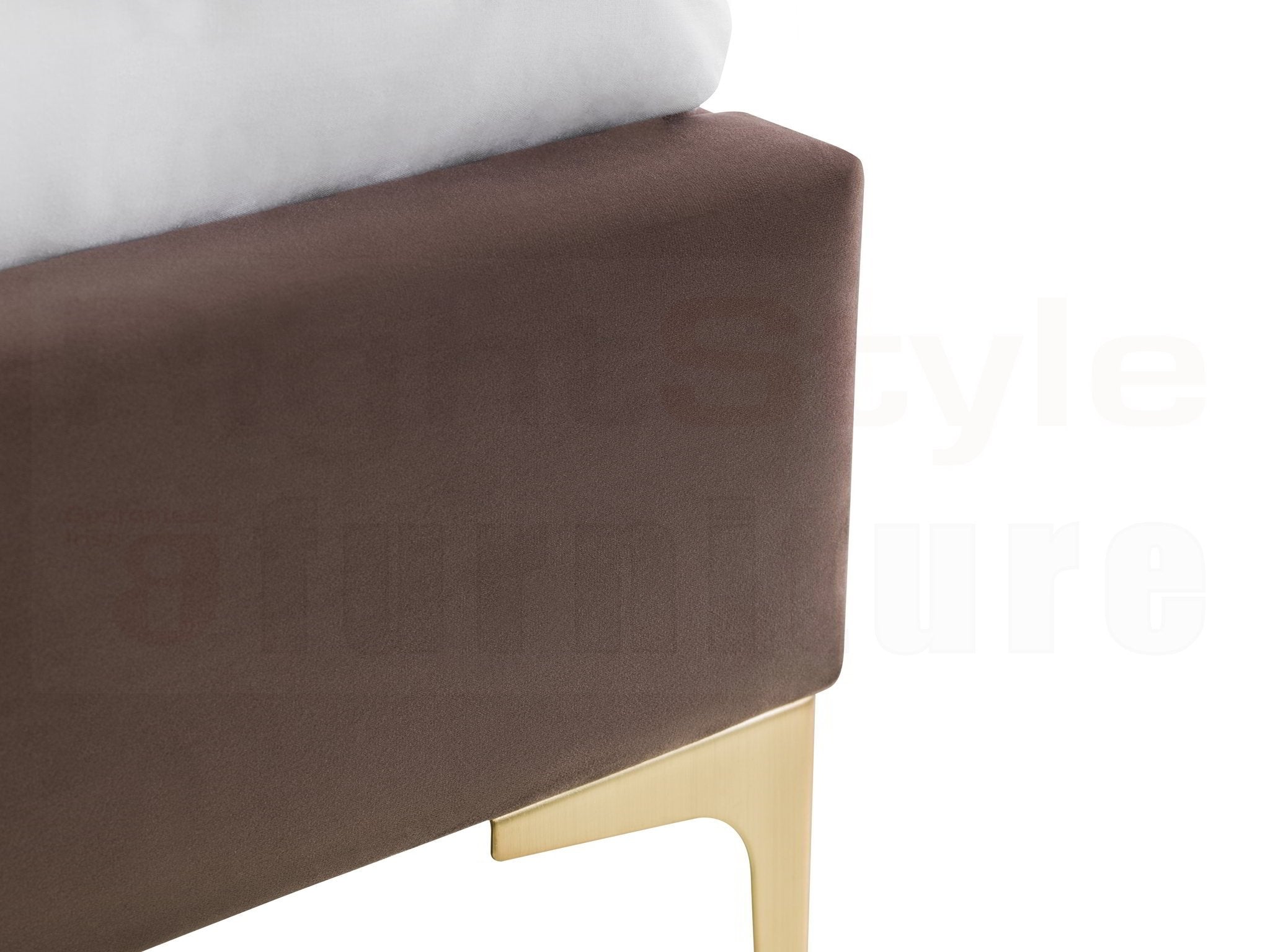 Eco Velvet 4ft 6 Double Bed Frame