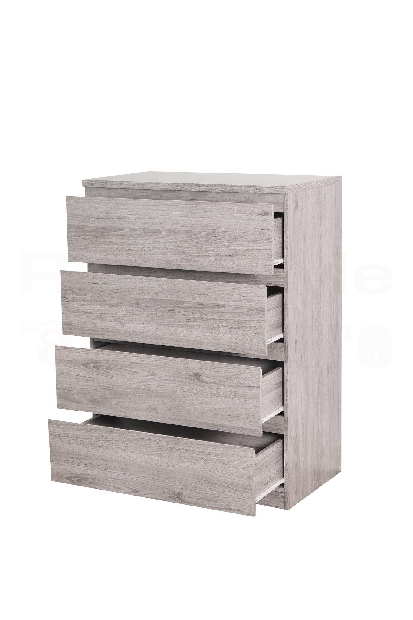 Europa 4 Drawer Chest Grey Oak