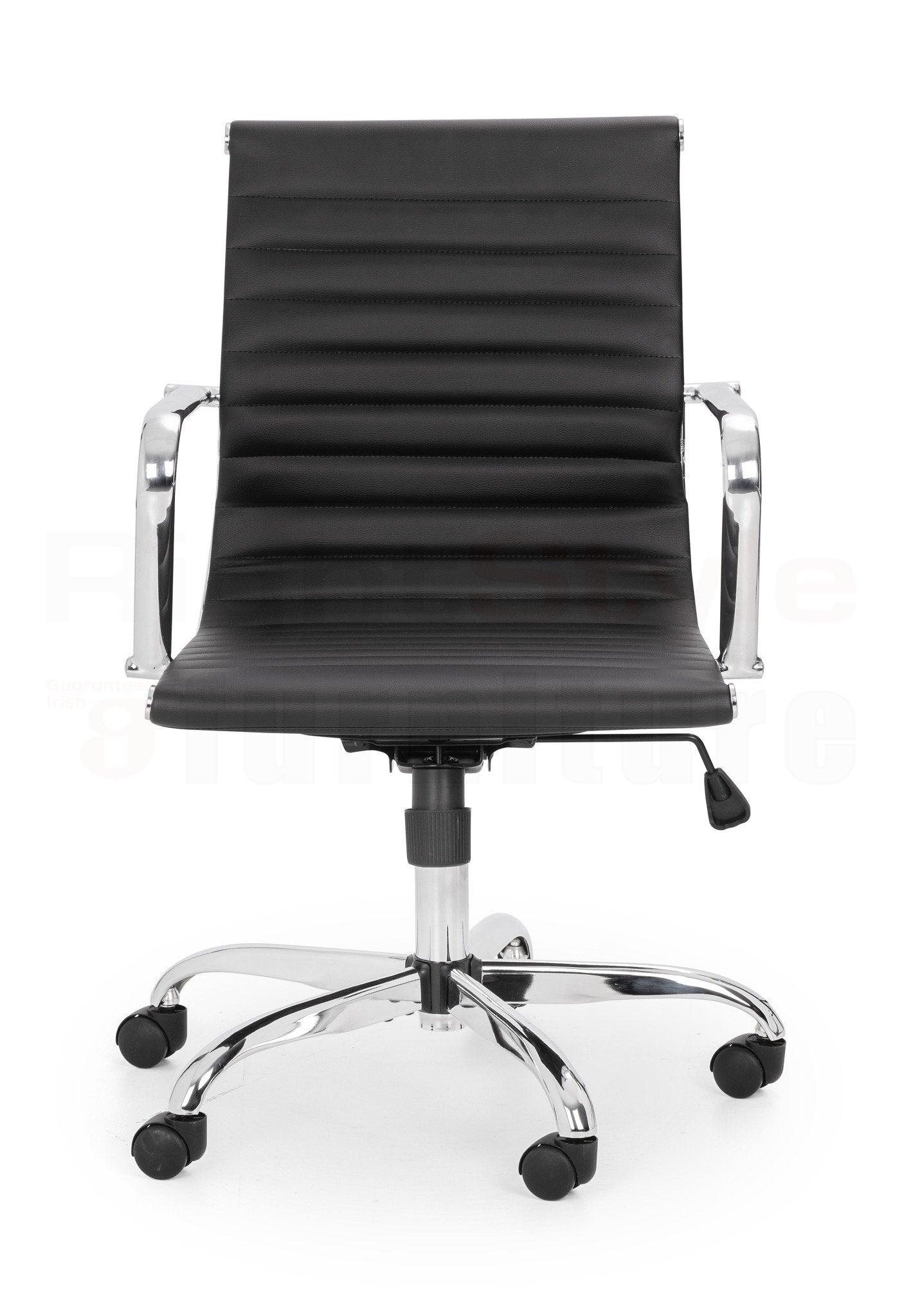 Gio Black & Chrome Office Chair