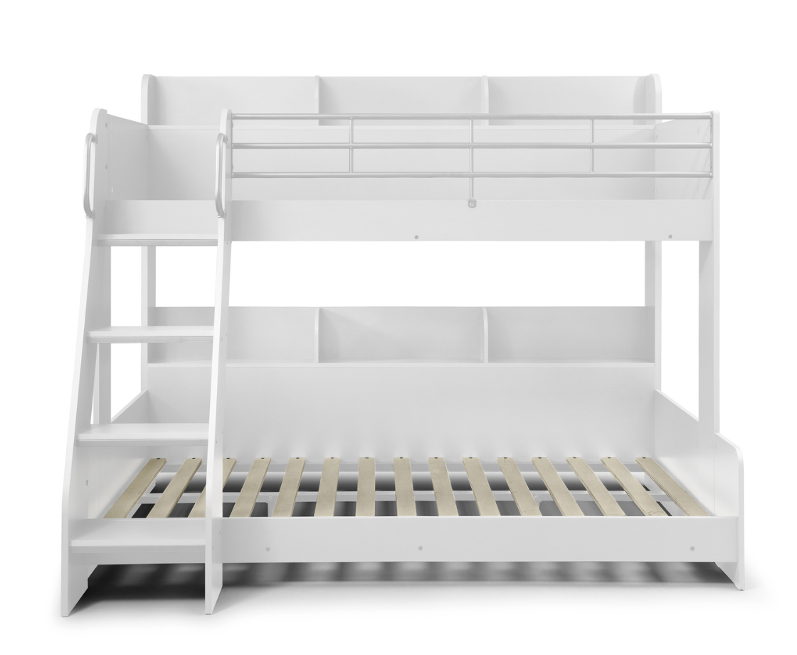 Lumi Triple Sleeper Bunk - White