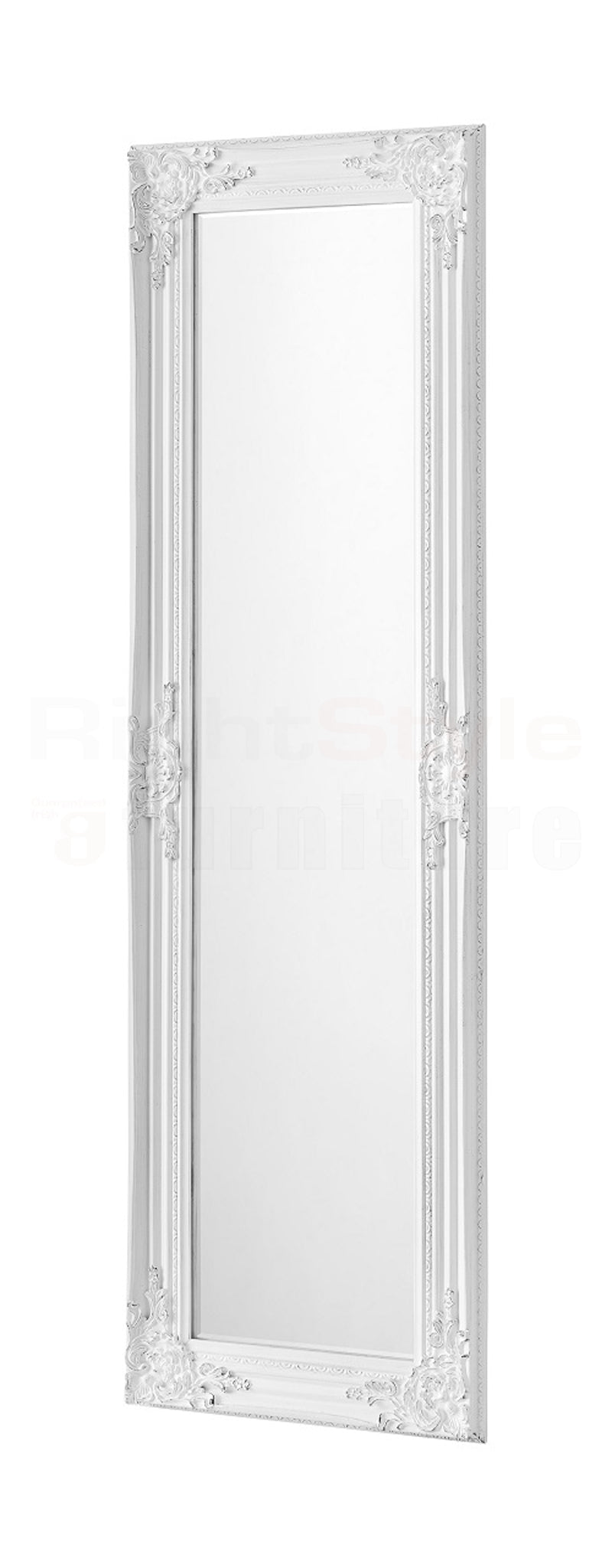 Pari White Dress Mirror