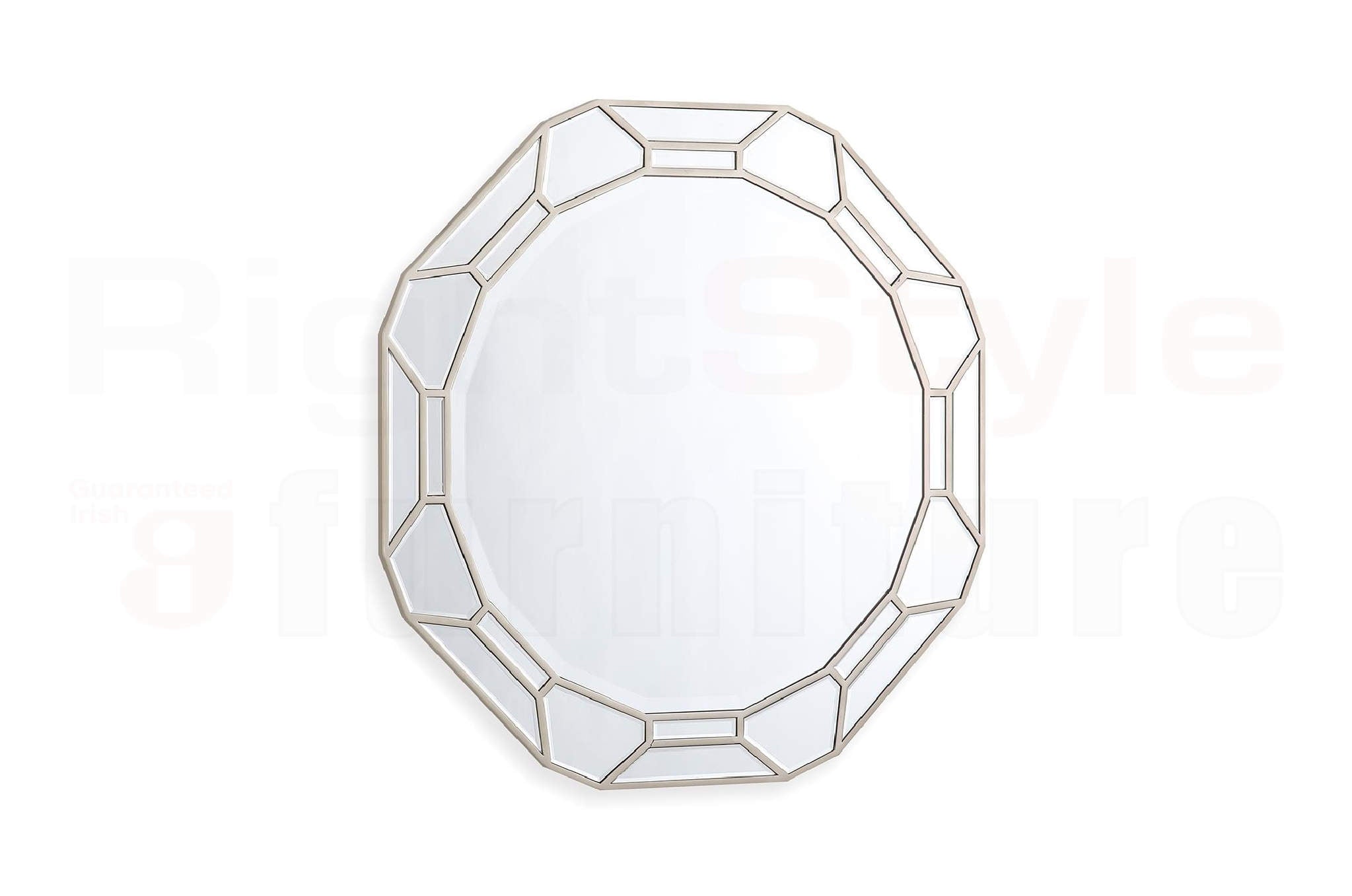 Rosa Mirror Round