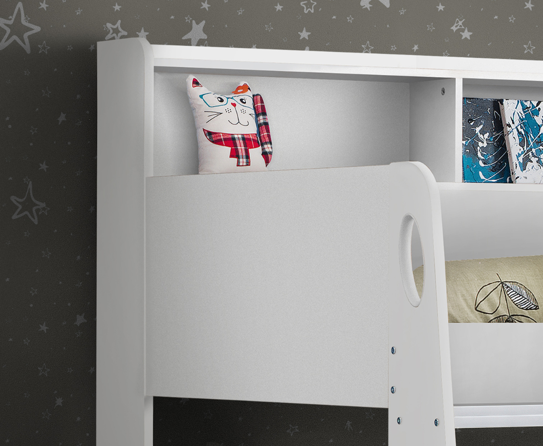 Titan Bunk Bed - White