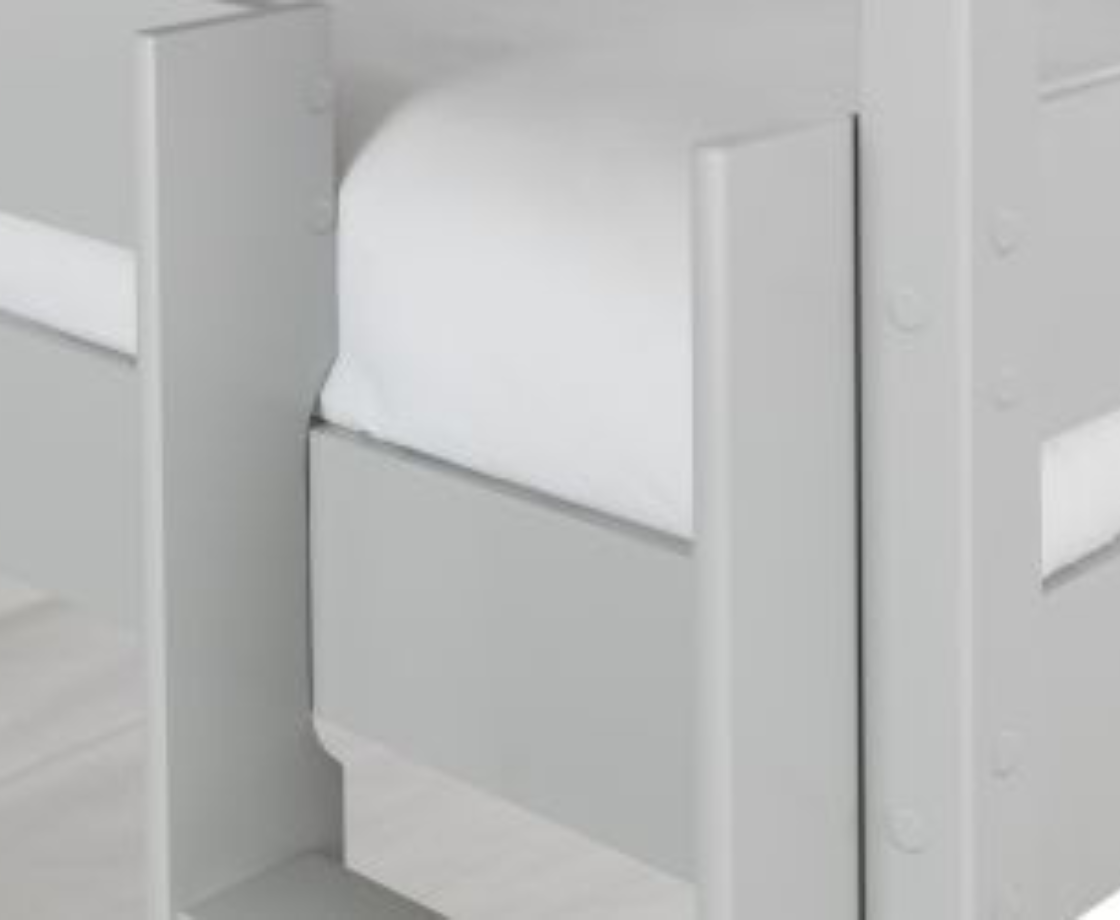 Trio Triple Sleeper Bunk Bed - Grey