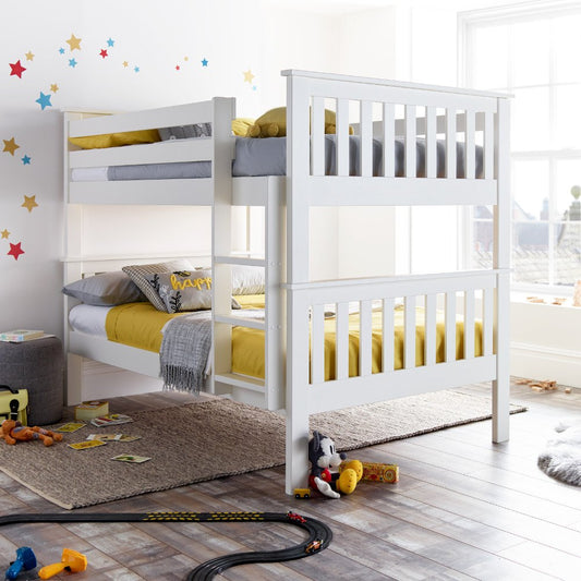 Bounty 4ft Duo Bunk Bed - White